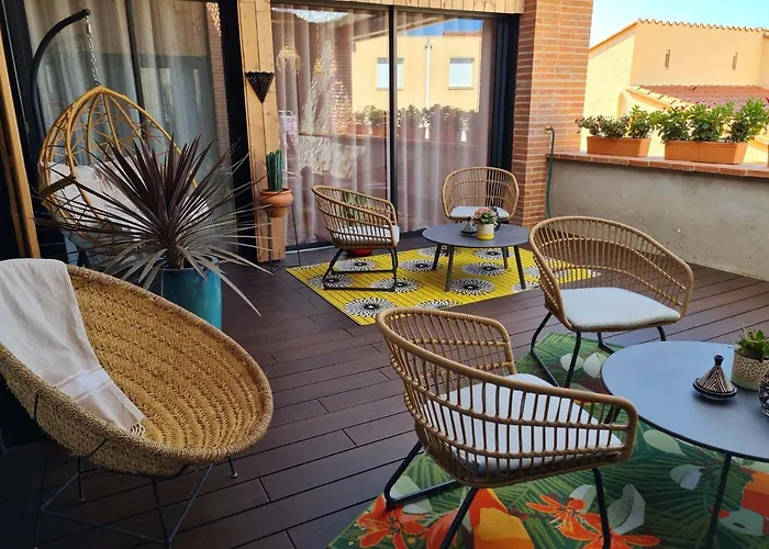 Appt terrasse dans une demeure de charme (Laura)